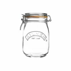 Kilner Round Clip Top Jar 1L
