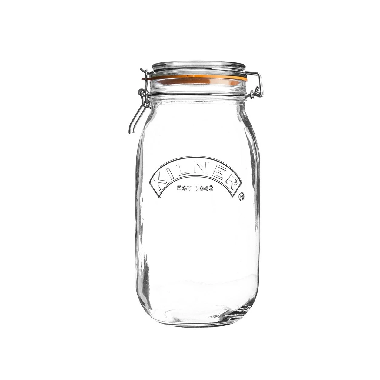 Kilner Round Clip Top Jar 2L 3 Kilner Round Clip Top Jar 2L