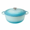 Duck Egg Blue Round French Oven 24cm/4L -US Kitchen Grill Shop 11783