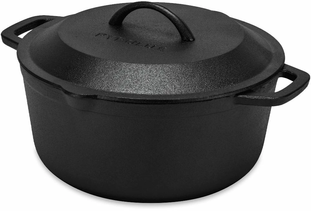 Cast Iron Casserole Pan 6.5L 2 Cast Iron Casserole Pan 6.5L