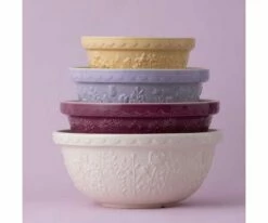 Mason Cash In The Meadow Tulip Mixing Bowl Lilac 2L -US Kitchen Grill Shop 28651 2