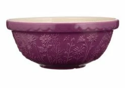 Mason Cash In The Meadow Daisy Mixing Bowl Purple 2.7L