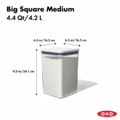 OXO POP Big Square Medium Container 4.2L -US Kitchen Grill Shop 48513 2