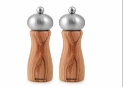 Belle Olive Wood S & P Set