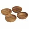 Acacia Wood 4Pce Round Bowl Set -US Kitchen Grill Shop DTA0156